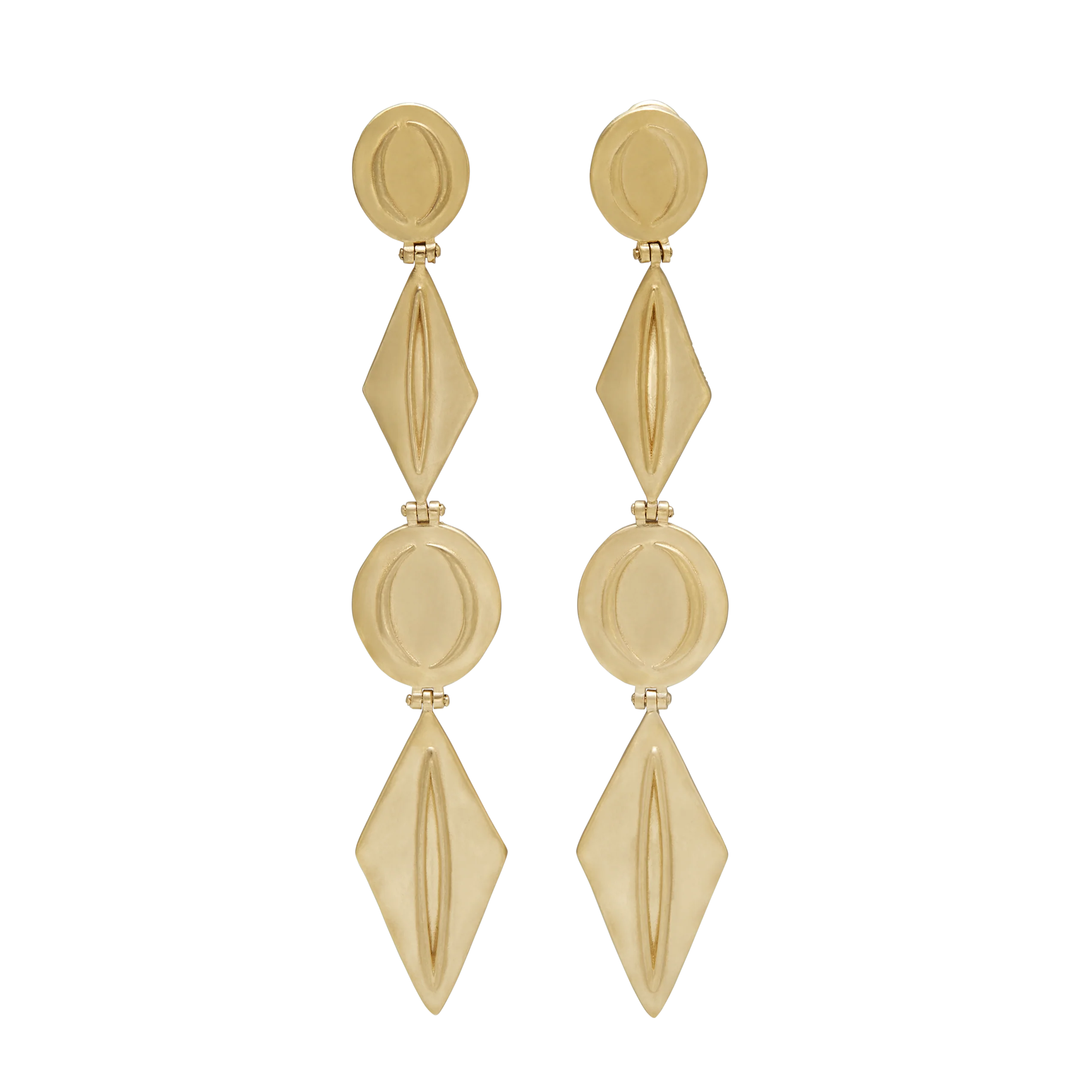 Harlow Arch Drop Earrings - Image 10