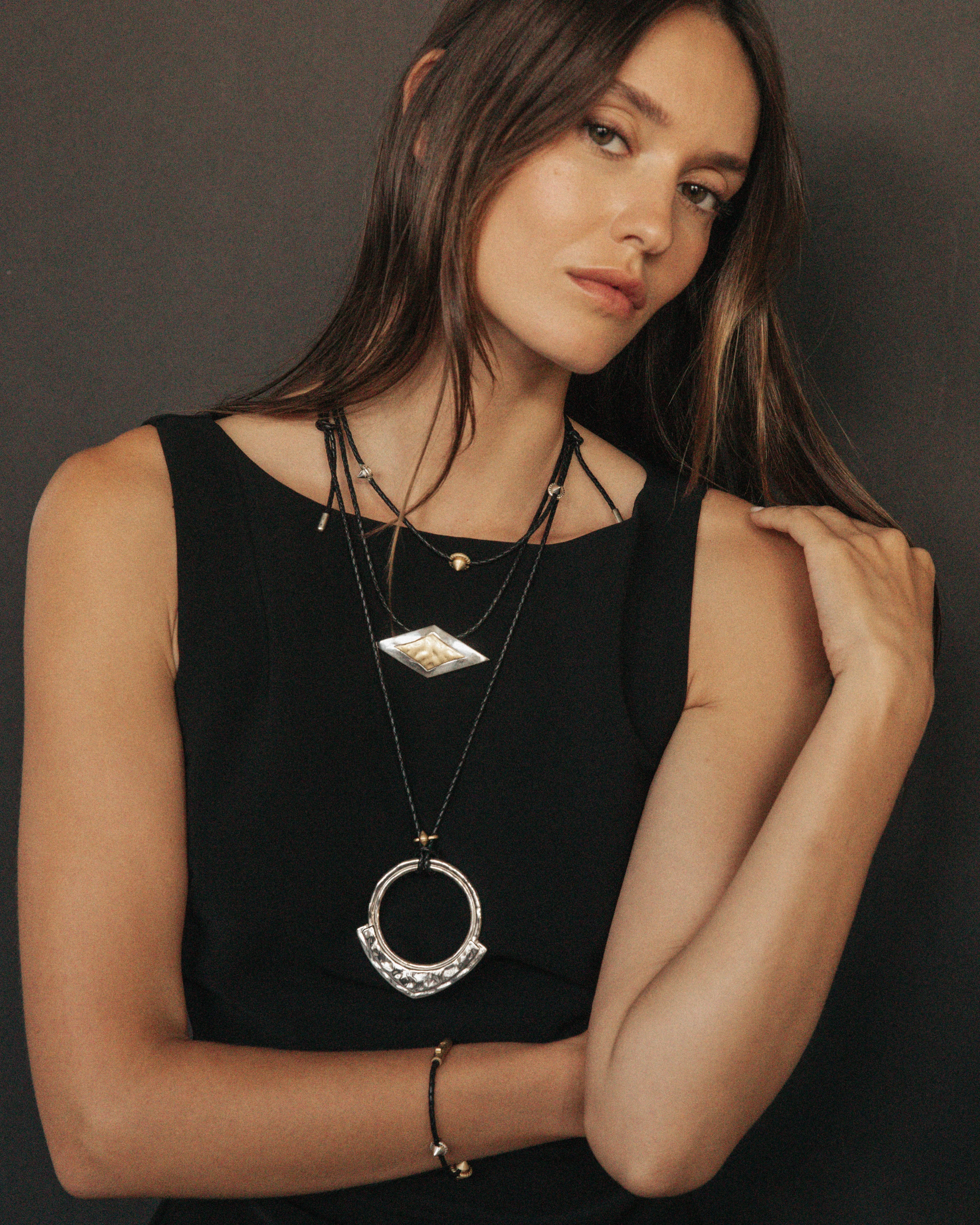 Harlow Arch Pendant Necklace - Image 11